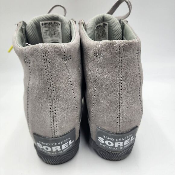 SOREL Out 'N About Waterproof Hidden Wedge Boot Suede Leather Women’s 7.5 M - Picture 4 of 7
